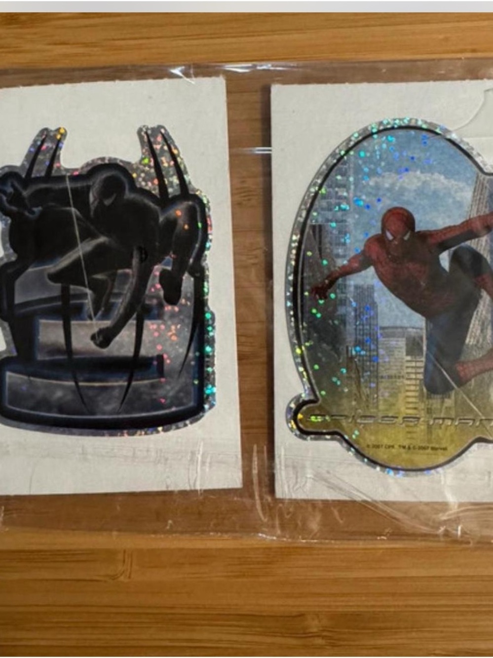 '90’s Marvel Spider-Man Prism CEI Vending Machine holographic Stickers